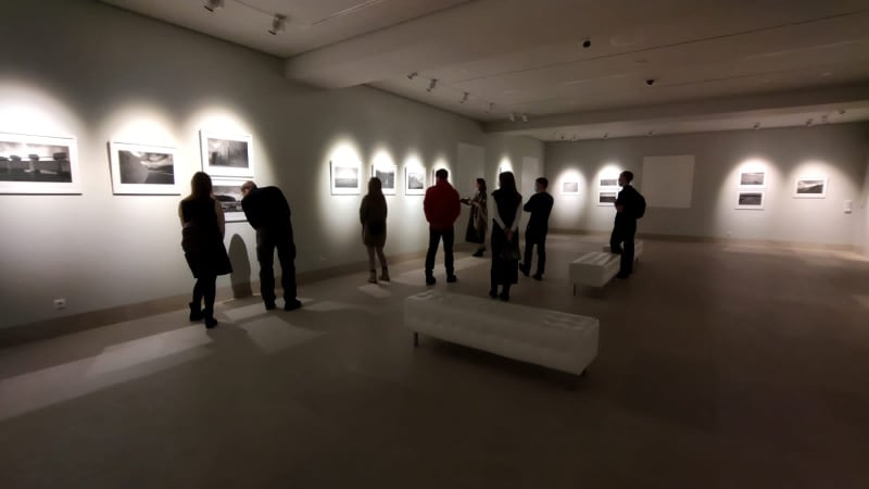 43 pieces of his artworks were exhibited at the white gallery in Novosibirsk , Russia