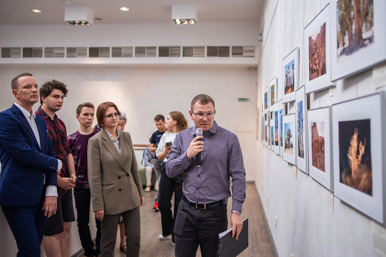 the solo exhibition at the Museum of Nature and Man, located in Khanty-Mansiysk